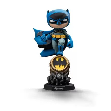 Figurină PVC Batman Mini Co. Batman on Bat-Signal (Blue Variant) 19 cm poza produsului