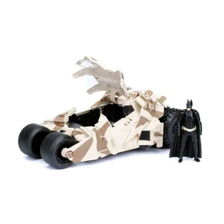 Batman The Dark Knight Model Diecast 1/24 2008 Batmobile Camuflaj cu figurină termékfotója