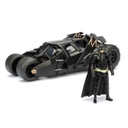 Batman The Dark Knight Model Diecast 1/24 2008 Batmobile cu figurina poza produsului