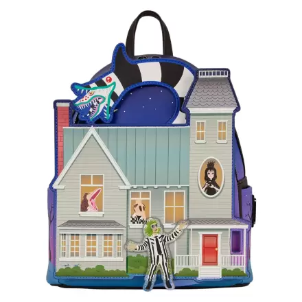Rucsac Mini Beetlejuice by Loungefly poza produsului