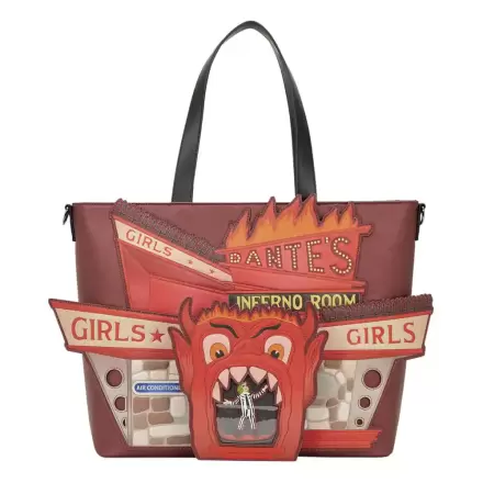 Geanta de tote canvas Beetlejuice by Loungefly poza produsului