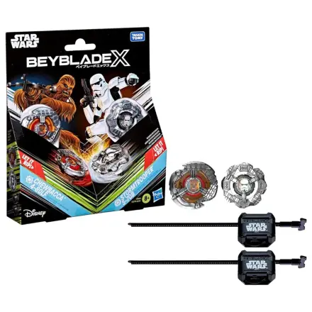 Beyblade X Chewbacca 4-80LF & Stormtrooper 5-70B poza produsului