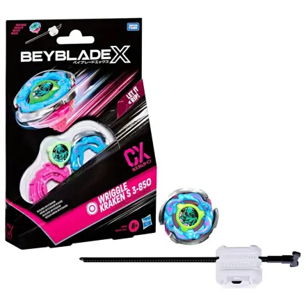 Beyblade X Wriggle Kraken S 3-85O CX Pachet Starter poza produsului
