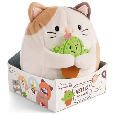 BIG FRIENDS Pisica Angy cu Cactus Plush 27cm poza produsului
