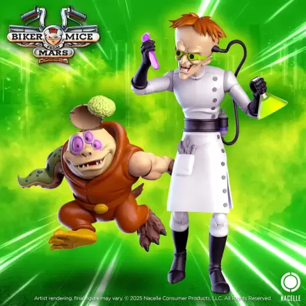 Biker Mice From Mars Action Figure Karbunkle & Fred The Mutant 23 cm figurină poza produsului