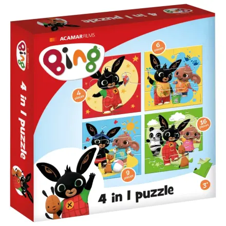 Bing Fun 4-in-1 Puzzle 4 in 1 Puzzle poza produsului