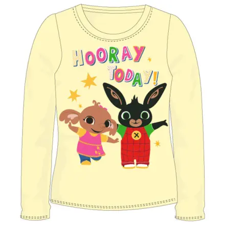 Bing Hooray Yellow Kids Long Sleeve Tricou poza produsului