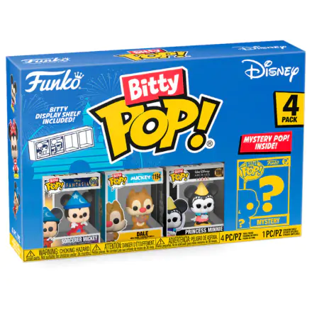 Disney Bitty POP! Figurina vinyl Set de 4 Vrăjitor Mickey 2,5 cm termékfotója