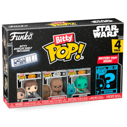 Star Wars Bitty POP! Figurina de vinil set de 4 Han Solo 2,5 cm termékfotója