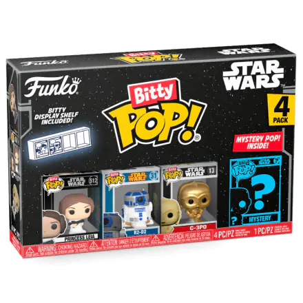 Star Wars Bitty POP! Figurina din vinil set 4 buc. Leia 2,5 cm termékfotója