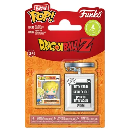 Bitty Funko POP figurina & breloc Dragon Ball Super Super Saiyan Goku poza produsului