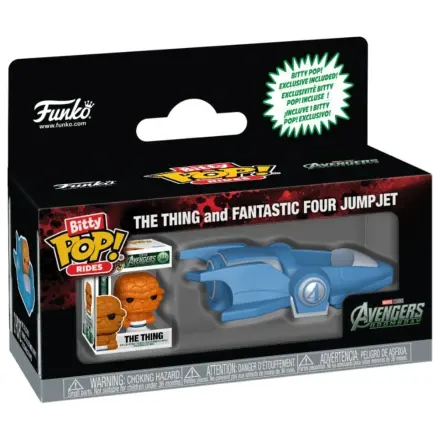 Bitty Funko POP figura Ride Marvel Studios Avengers Doomsday the Thing And Fantastic Four Jump Jet poza produsului