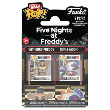 Bitty Funko POP figura pack Five Nights at Freddys Withered Freddy - Sun & Moon poza produsului