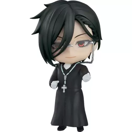 Black Butler: Boarding School Arc Figurina de acțiune Nendoroid Sebastian Michaelis: Sapphire Owl Ver. 10 cm termékfotója