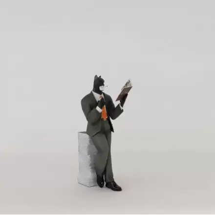 Blacksad: Blacksad on a Pile of Comics Figurina poza produsului
