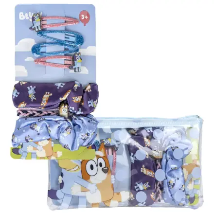 Bluey Happy Vibes Agrafa de par, Set de elastice de par poza produsului