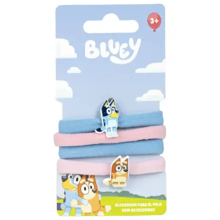 Bluey Happy Vibes Set de 4 elastice de par poza produsului