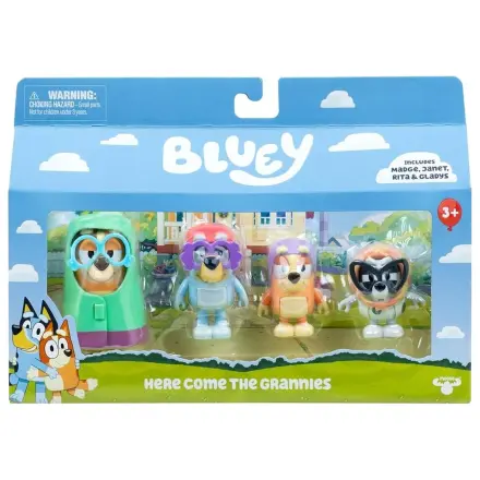 Bluey Here Come The Grannies pachet 4 figurine poza produsului