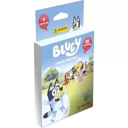 Bluey Spaß mit Freunden Colecție de autocolante Eco-Blister *German Version* poza produsului