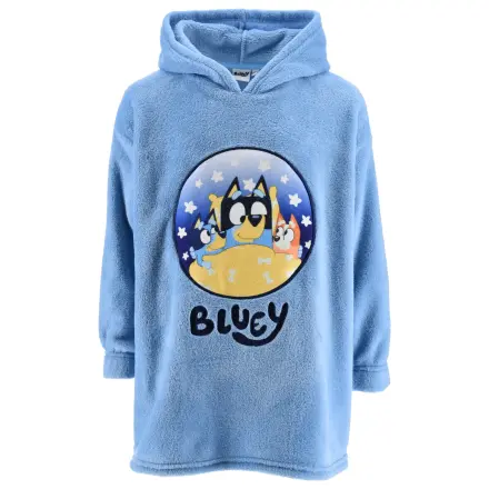 Bluey Stars Pătură Fleece Moale Snuggle, Poncho 6/8 ani poza produsului
