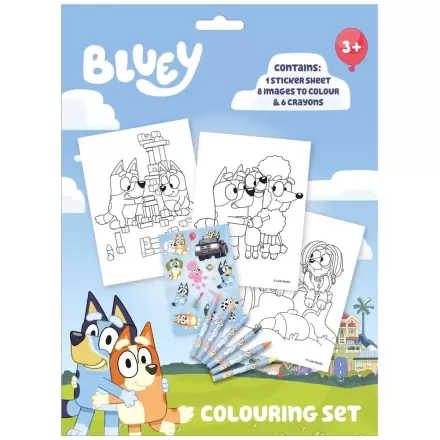 Set de colorat Bluey poza produsului