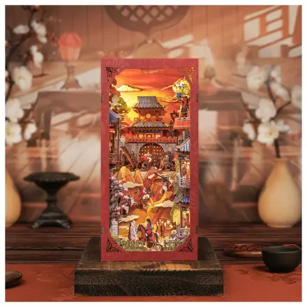 BOOK NOOK KIT DIY The Legend of Mulan set de constructie 298 piese + lumina LED poza produsului