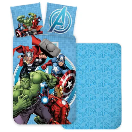 Avengers Blue Preschool Duvet Cover pentru copii poza produsului