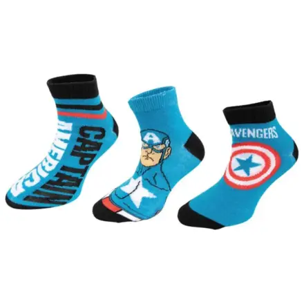 Avengers Captain America Sosete secrete pentru copii 27/30 poza produsului