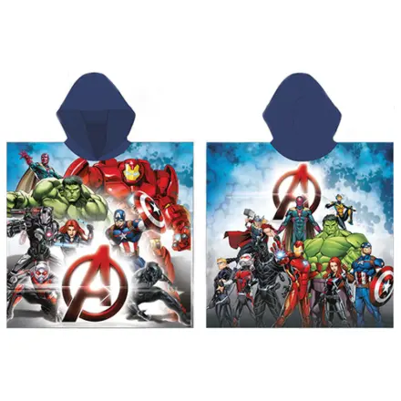 Avengers Heroes prosop de plaja poncho poza produsului