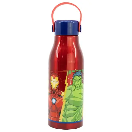 Avengers Invincible Force sticla de aluminiu Flexi cu capac cu filet si agatator 760 ml poza produsului