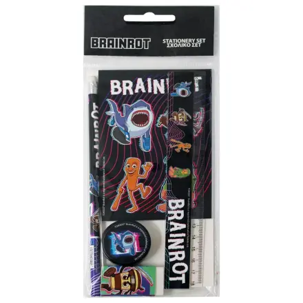 Set de Papetarie Brainrot Vibes 5 Piese poza produsului