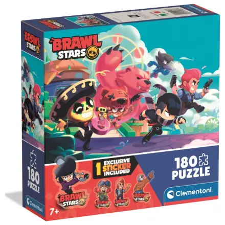 Brawl Stars Battle Rush puzzle din 180 de piese poza produsului