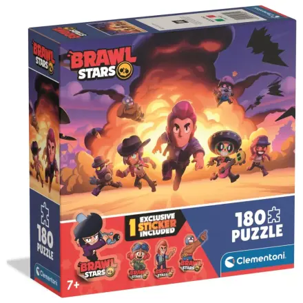 Brawl Stars Wild Escape puzzle cu 180 piese poza produsului