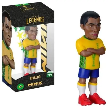 BRAZIL Rivaldo Figurina Minix World Legends Cup 12cm poza produsului