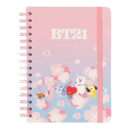 BT21 Sakura caiet A5 termékfotója