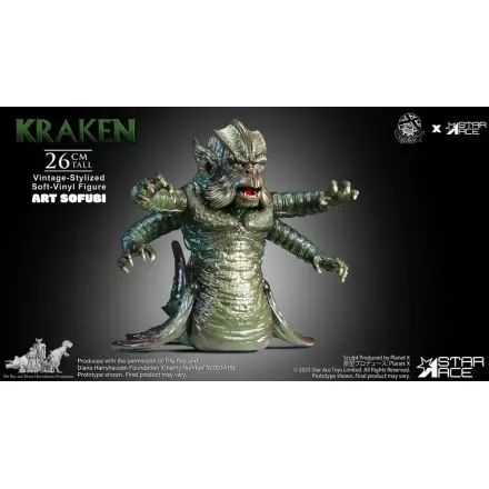 Bubo the Mechanical Owl Statuie din vinil moale The Kraken Stil Vintage 25 cm poza produsului