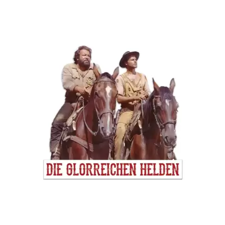 Bud Spencer & Terence Hill Tablă Metalică 3D Die glorreichen Helden 45 x 45 cm poza produsului