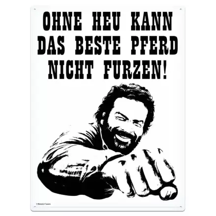 Bud Spencer Tin Sign Cal Lovitura 30 x 40 cm poza produsului