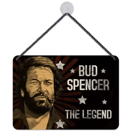 Bud Spencer Tin Sign The Legend 16,5 x 11,5 cm tablă metalică termékfotója