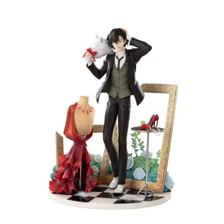 Statuie PVC Bungo Stray Dogs 1/8 Dazai Osamu Dress Up Ver. Ediție Deluxe 26 cm termékfotója