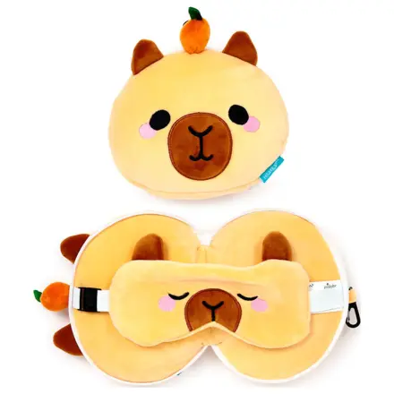 Capibara Duke Relaxeazzz perna de calatorie masca de ochi poza produsului