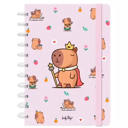 Capibara Majesty caiet A4 poza produsului