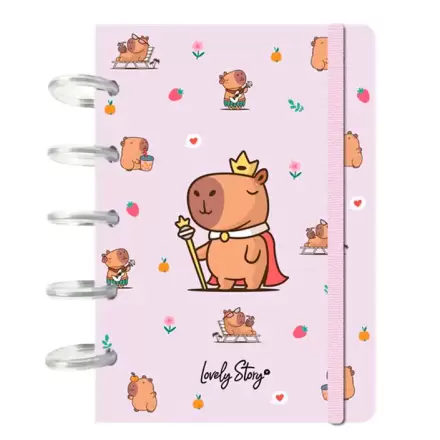 Capibara Majesty Caiet A6 poza produsului