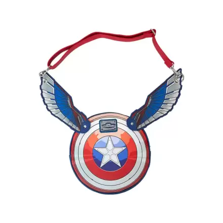 Captain America by Loungefly Crossbody Brave New World Wings geantă de umăr termékfotója