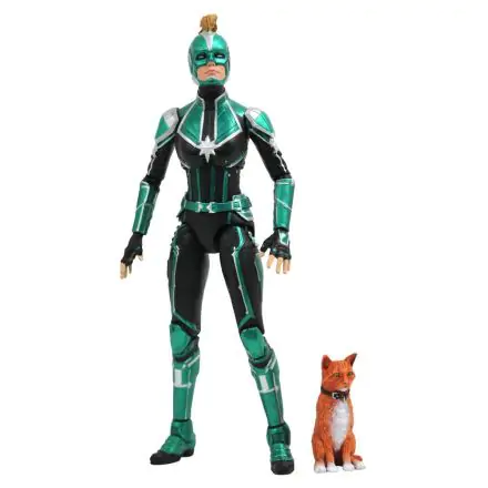 Captain Marvel Marvel Select Action Figure Captain Marvel Starforce Uniform 18 cmCaptain Marvel Marvel Select figurină Captain Marvel Starforce Uniform 18 cm termékfotója