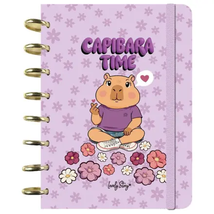 Capybara Time caiet A5 poza produsului