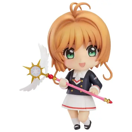 Cardcaptor Sakura: Clear Card Nendoroid Figurina de acțiune Sakura Kinomoto: Uniforma de liceu Tomoeda Ver. 10 cm poza produsului