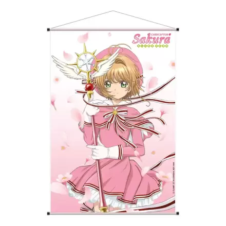 Cardcaptor Sakura Clear Card Wallscroll Sakura Kinomoto Cherry Blossoms 60 x 90 cm poza produsului