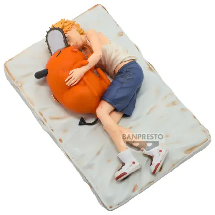 Chainsaw Man Denji & Pochita Break Time figurina 14cm poza produsului