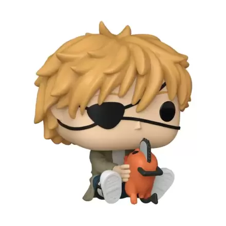 Chainsaw Man Funko POP! Games Figurină Vinyl Denji & Pochita 9 cm poza produsului